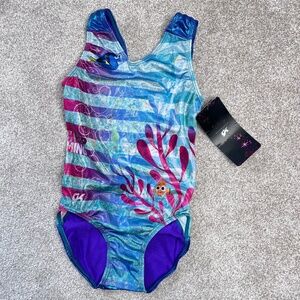 NWT GK Gymnastics Disney Finding Nemo Leotard CL